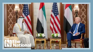 UAE President Sheikh Mohamed and US President Joe Biden hold talks in Jeddah