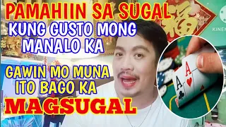 PAMAHIIN SA SUGAL, GUSTO MONG MANALO, GAWIN MO MUNA ITO BAGO KA MAGSUGAL.