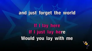 Chasing Cars - Snow Patrol (KARAOKE)