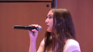 Jessica Johnson sings Fade