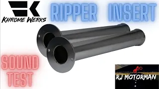 Khrome Werks Ripper Baffle Insert