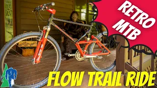 Retro Bike Part 2 : Riding a 90's Mountain Bike on modern Trails