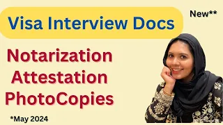 *NEW Docs need Attestation or Notarization? | Visa Interview | RKH | Pakistan India