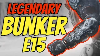 5 MINUTE TITAN RUN: Bunker E15 Legendary Lost Sector | Destiny 2 Beyond Light | Destiny Exotics