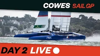 2019 Cowes SailGP RACE REPLAY // Final Day // Races 1-3 // SailGP