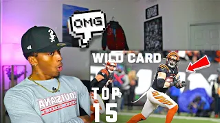 Top 15 Plays | NFL Super Wild Card Weekend 2022 Season REACTION!!!