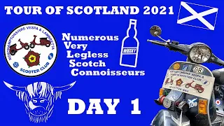 Detailed Scotland Scooter Tour, NVLSC, Trossachs, Skye, The NC500 & The Cairngorms - 2021- Part 1
