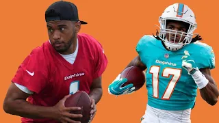 Jaylen Waddle LOOKS EXPLOSIVE with Tua and the Dolphins