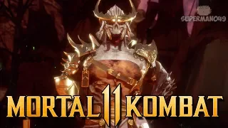 THE GOLDEN EMPEROR DOMINATES - Mortal Kombat 11: "Shao Kahn" Gameplay