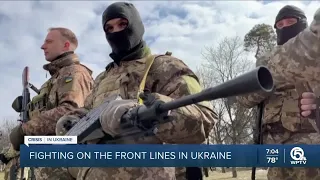 Ukrainian soldier describes ongoing fight against Russians