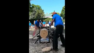 Crazy chainsaw race #viral #shorts #chainsaw #race