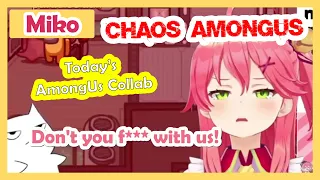 Sakura Miko Among Us Chaos Collaboration Game with Hololive Member