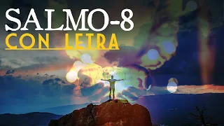 🔴 Salmo 8 Con Letra Hablado (Biblia Reina Valera 1960) con música cristiana instrumental para orar