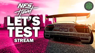 LIVE STREAM - NFS Heat Testing and Ranking all NFS Heat Cars Pt1