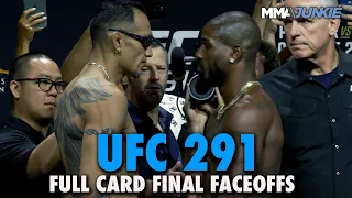 UFC 291 Full Fight Card Final Faceoffs From Ceremonial Weigh-Ins