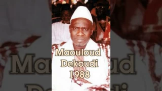 Chérif Ousmane Madani Haidara Maouloud dekoudi 1988