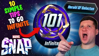 10 SIMPLE Tips To Reach Infinite Quickly in Marvel Snap!