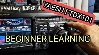 YAESU FTDX101 BEGINNER - LEARNING BASICS