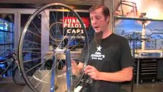 How to Unbuckle a Bike Wheel