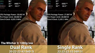 Single Rank vs Dual Rank RAM - Intel XE iGPU (i7-1165G7)