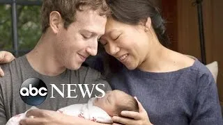 Facebook CEO and Wife Mark Daughter's Birth With Pledge