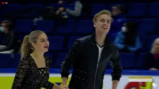 #8 Paulina RAMANAUSKAITE & Deividas KIZALA | Ice Dance | Rhytmic Dance | Finlandia Trophy 2021