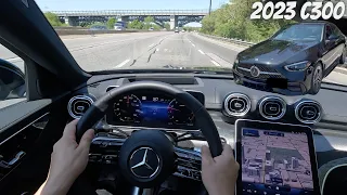 2023 Mercedes-Benz C300 POV Driving Impressions!