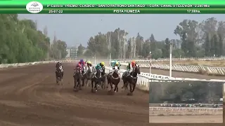 9º Carrera   PREMO: CLÁSICO: “SANTO PATRONO SANTIAGO” / COPA: CANAL 9 TELEVIDA” 2.200 Mts