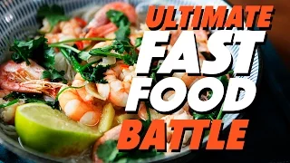 THE ULTIMATE 15 MINUTE MEAL BATTLE | Sorted Food