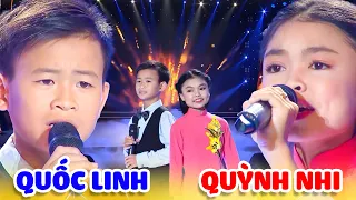 Cùng Thưởng Thức Lại CẶP ĐÔI VÀNG TRIỆU VIEW HAY NHẤT QUỐC LINH - QUỲNH NHI 💓 TUYỆT ĐỈNH SONG CA NHÍ