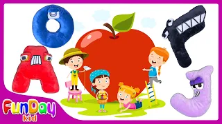 Alphabet Lore  ABC Song (A-Z) | ABC Phonics for Preschool Toddlers & Kids | @FunDayKid