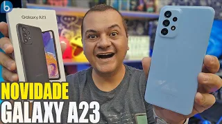 Novo GALAXY A23 | O Lançamento Da SAMSUNG TÁ NA MÃO! Unboxing e Impressões