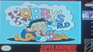 BOBBY'S WORLD INÍCIO DE GAMEPLAY ( SUPER NINTENDO).