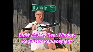 1999 - 2006 BMW X5 E53 Rear Window Regulator Replacement