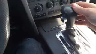 Gear selector stuck in Park, Audi Multitronic - Quick fix