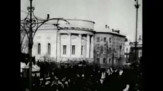 Rare video from Pyotr Kropotkin's funeral (1921)