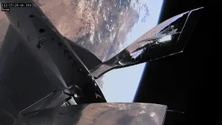 VSS Unity’s first flight from Spaceport America