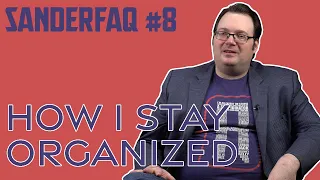 How I stay Organized—Brandon Sanderson