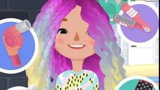 😁 Играю в Toca Hair Salon 2 😀 .