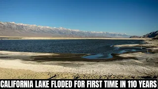 California Owens Lake Overflown For The First Time in 110 Years After Wette$t Winter on Record