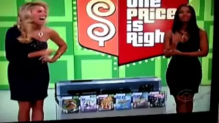 Price is Right Models Knock Over Big Screen TV