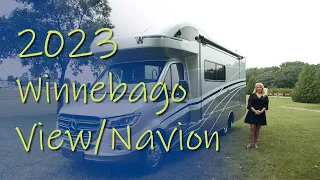 Luxury RV Tour - 2023 Winnebago View/Navion - Class C Motorhome
