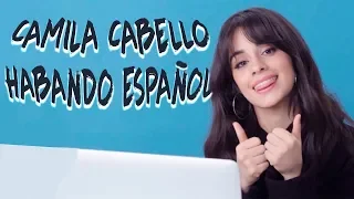 camila cabello hablando español