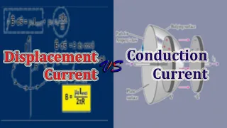 Conduction current and Displacement current