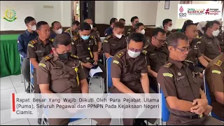 RAPAT PARIPURNA KEJAKSAAN NEGERI CIAMIS