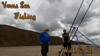 VERNS SEA FISHING | AT TUNSTALL ON THE HOLDERNESS COAST WITH SCOTT HARDCORE FISHERMAN