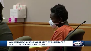 Woman who says she was raped by Amuri Diole testifies in hearing