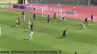 Serie D Girone E Livorno-Aquila Montevarchi 1-1