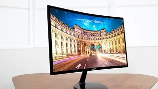 Изогнутый монитор Samsung C24F390FHI