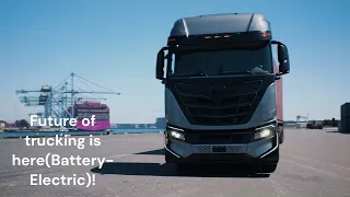 The future of trucking is here!! #nikola #ev #stock#trucking